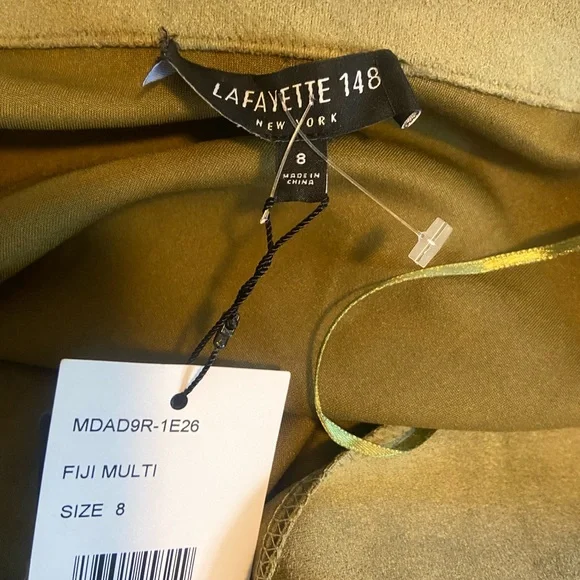 NWT Lafayette 148 Olive Green Blazer